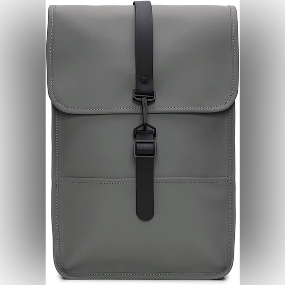 RAINS Backpack Mini - Grey Waterproof Backpack Fits 13\